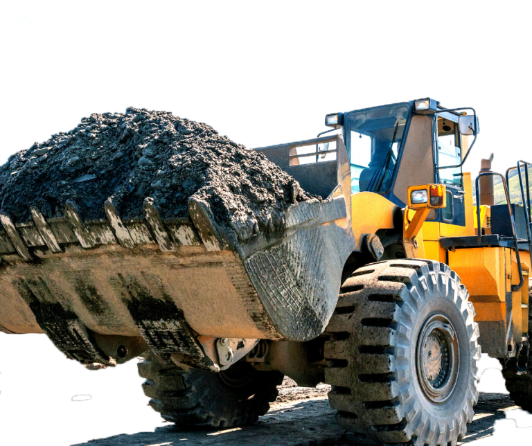 Front-end loader machine